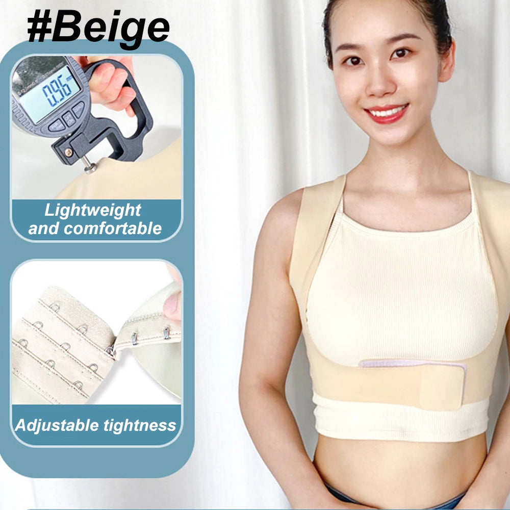 Posture Corrector for Women,Back Posture Corrector Women, Back Brace & Adjustable Upper, Back Straightener Posture Corrector